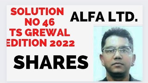 Solutions of ts grewal | Edition 2022| Shares @sethsaccountancytricks