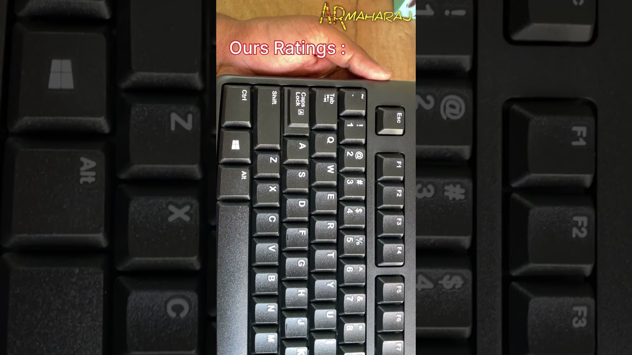 ✨ ⌨️ Logitech k120 keyboard 2024 Rating and Review | #shorts