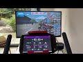 Echelon bike with automatic controlled resistance on zwift with qdomyoszwift