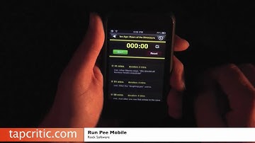 Run Pee Mobile iPhone / iPod Touch Review
