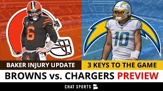 Browns vs. Chargers Week 5 Preview \& Predictions + Latest Baker Mayfield Injury News \& Injury Report