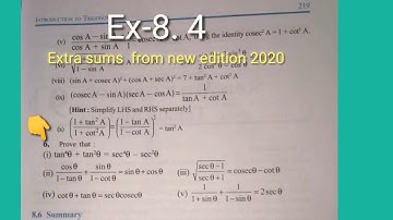 Exercise-8.4 Question no. 6#trigonometry_Class_10_maths