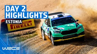 WRC2 Day 2 Highlights | Rally Estonia 2023