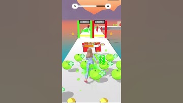 RUN HEALTHY 👸🦠 Walkthrough Gameplay iOS, Android | All Levels #shorts