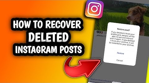 HOW TO RECOVER DELETED INSTAGRAM POSTS
