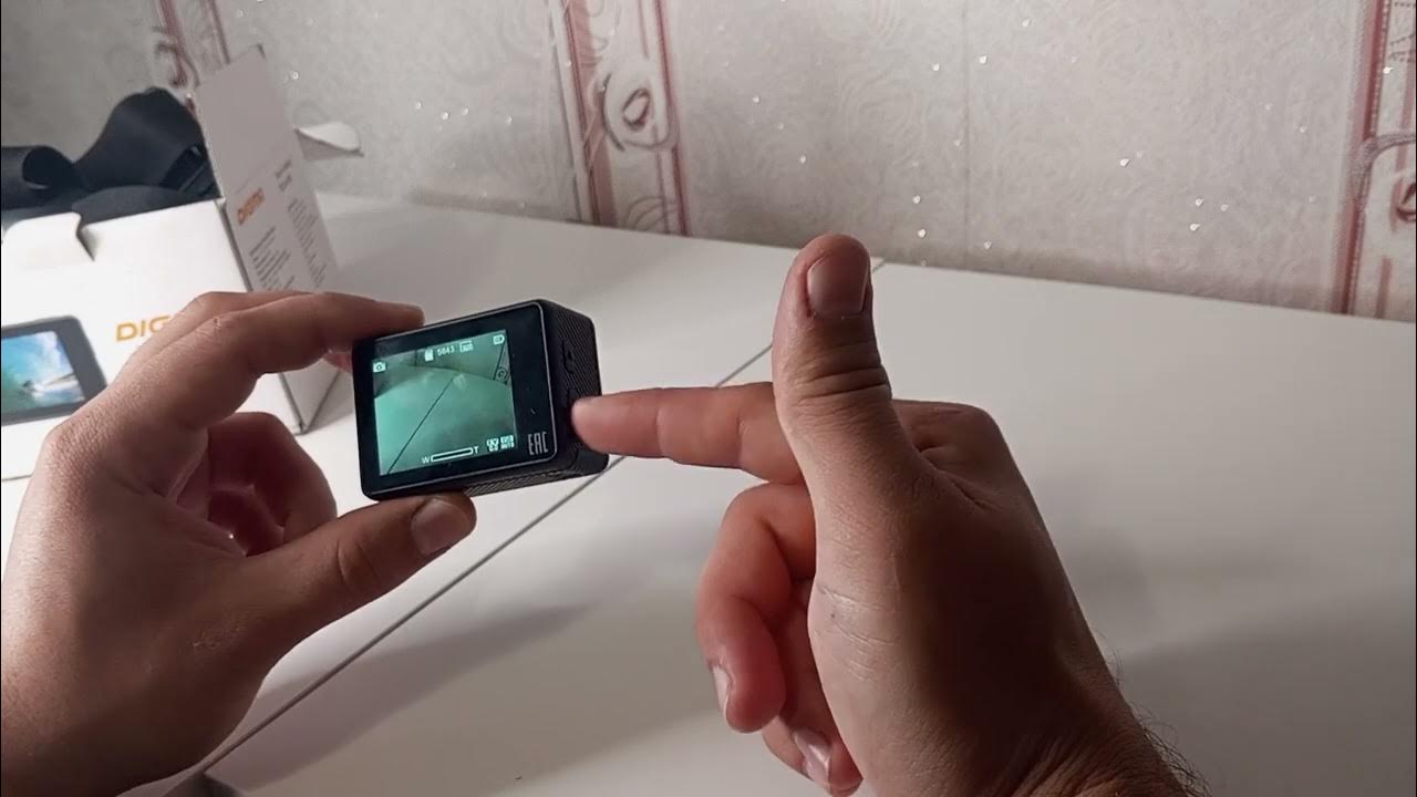 Экшен камера Digma dicam 80c. Обзор. - YouTube