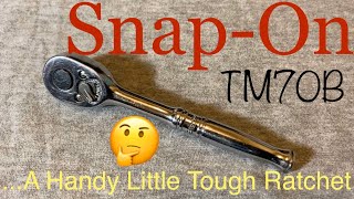 Snap-On TM70B Ratchet TOTAL TEARDOWN Vintage 1/4” Drive