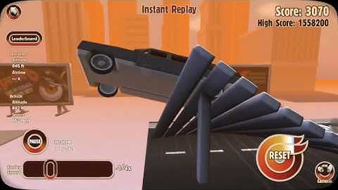 Turbo Dismount replay: 1 122 740 points on Scaramanga! #turbodismount