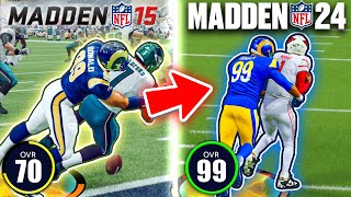 Sacking A QB With Aaron Donald In EVERY Madden!