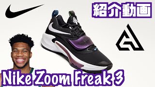 【バッシュ紹介】Nike Zoom Freak 3