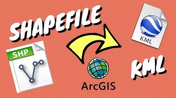 ArcMap - How To Convert Shapefile to KML
