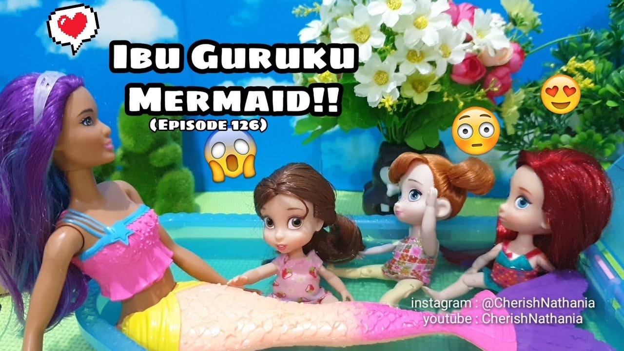  barbie  berenang I frozen bahasa  indonesia  I dongeng anak l 