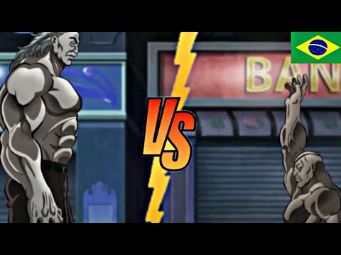 🇧🇷 Baki VS Yanagi E Sikorsky ( Baki OverPower Após O S3xo 😳 ) Parte 1 Baki  Dublado Em Português 