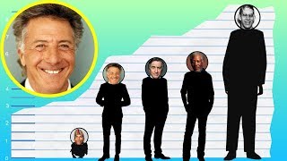Celebrity How Tall Is Dustin Hoffman? - Height Comparison! Net Worth