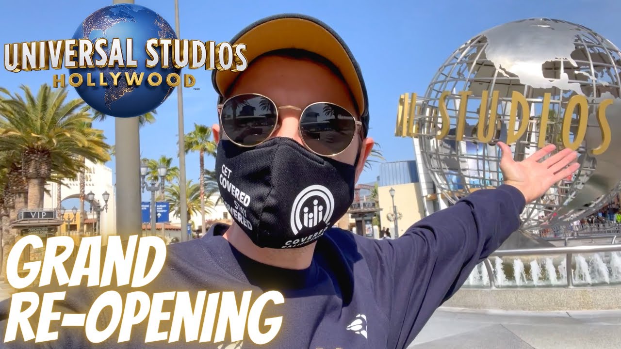 Universal Studios Hollywood Grand Re-Opening Day for Passholders! - YouTube