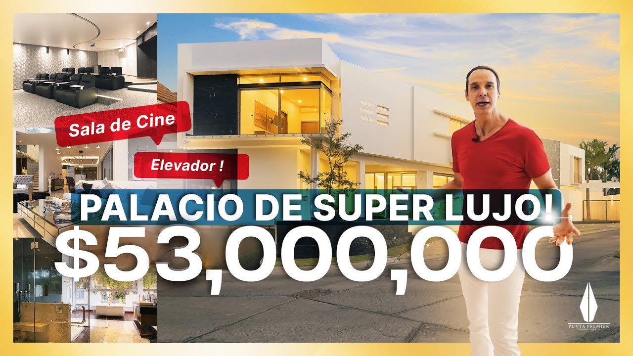 Casa en venta Puerta de Hierro de Lujo Andares Zapopan con elevador lo mas exclusivo Punta Premier