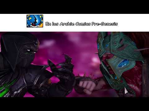 Metal Sonic de los Archie comics in a Nutshell