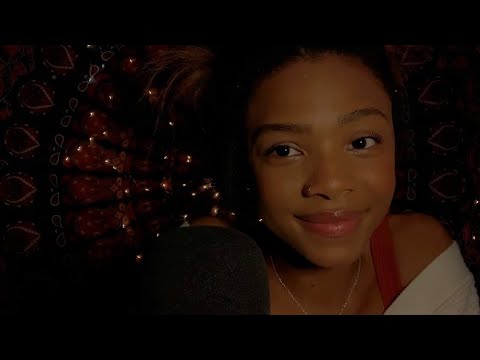 Doing an entire ASMR video w/ a British accent for no reason… close up ramble & natural mouth sounds