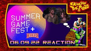 Summertime Gaming - Crimson & Friends React: Summer Games Fest & Devolver Digital Showcase 2022