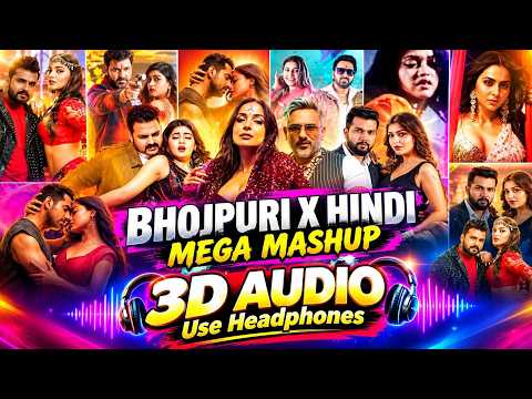 3D Bhojpuri Mashup | Hindi X Bhojpuri Mega Mashup | Viral Mashup 3D Song | Bhojpuri X Hindi Nonstop