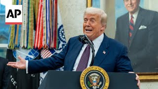 Trump says he will put a 100% tariff on computer chips