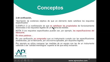 Calibración: conceptos relevantes | Israel Velasco