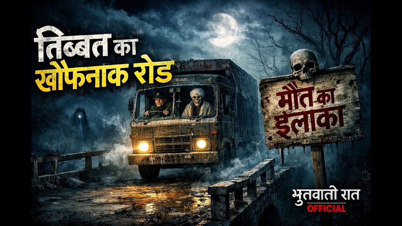 तिब्बत का मौत वाला रास्ता 😱🚛 | Bhootwali Raat Official 👻🔥