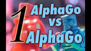 AlphaGo vs. AlphaGo with Michael Redmond 9p: Game 1
