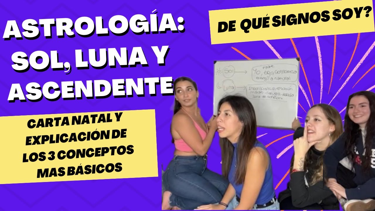 Carta Natal, Signo Solar, Luna y Ascendente - Cual es la diferencia ...