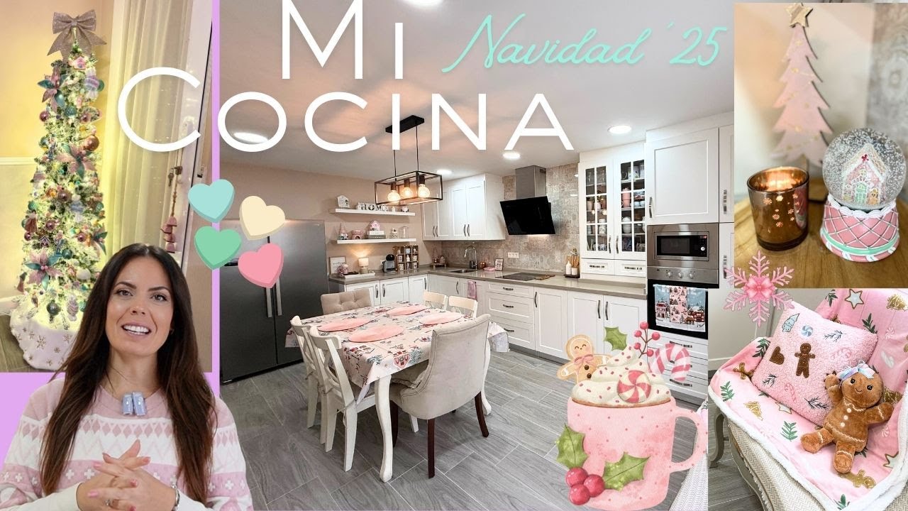 LA DECORACIÓN de mi COCINA 🎄🎀🎄 NAVIDAD 2025 // HELENAGARCIA