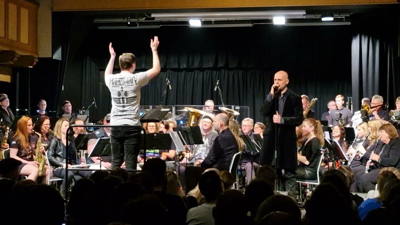 Oppsal Janitsjar & Roy Khan-The Sound of Silence ( Simon & Garfunkel cover)Live, Oslo -Norway