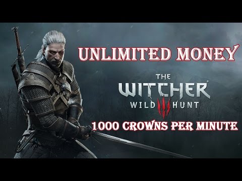 The Witcher 3 Wild Hunt - Unlimited Money Exploit (1000 Crowns In 1 Minute)