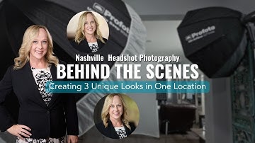Nashville Headshot Photographer Behind the Scenes | Creating 3 Unique Looks in One Location
