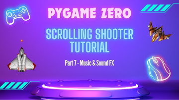 Maak een ruimteschietspel in Python (Pygame Zero Tutorial Deel 7: Muziek en geluidseffecten toevo...