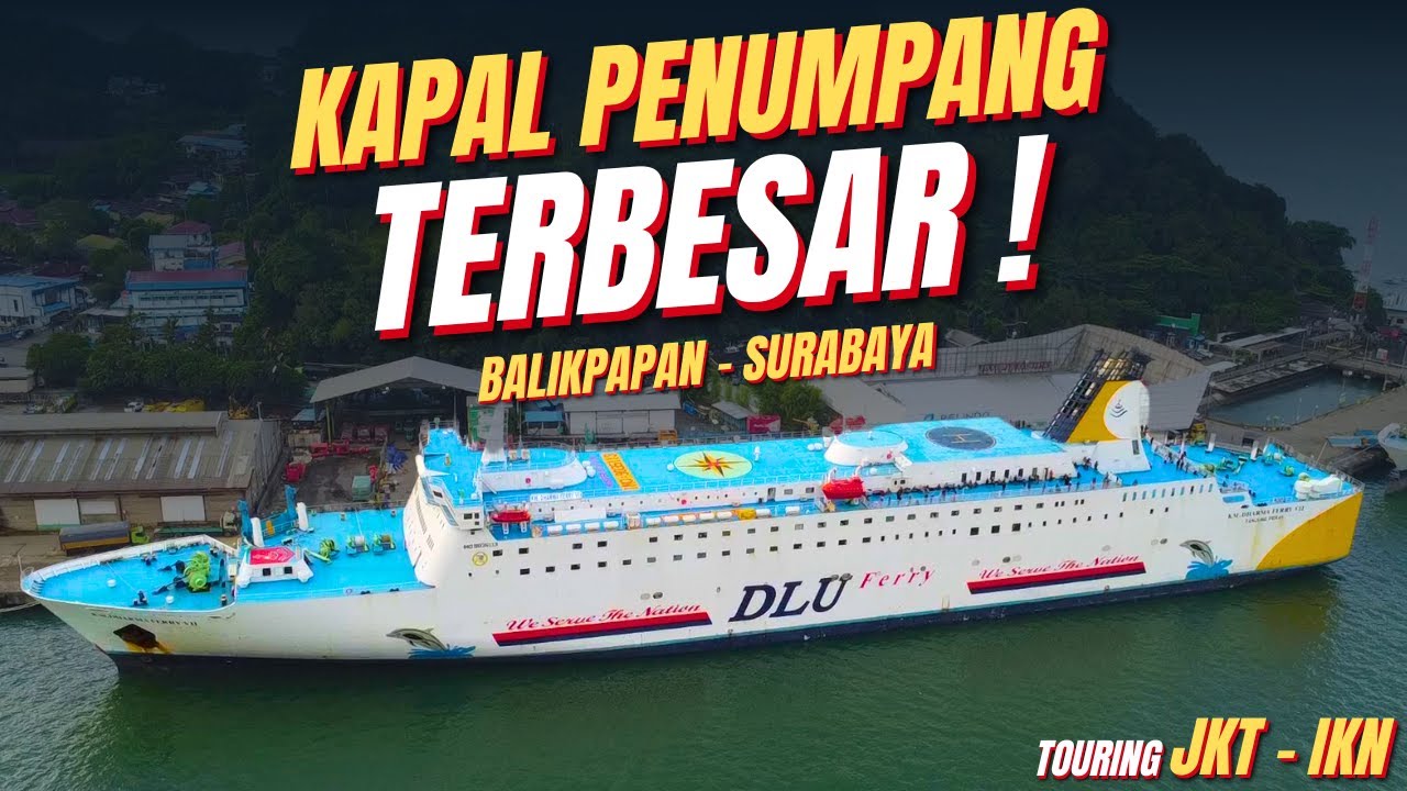 Naik Kapal Penumpang Terbesar & Mewah, Ternyata Isinya… | KM. Dharma Ferry 7 | Ep.17
