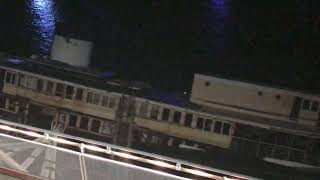 Sinking of old manly ferry Baragoola caught on video