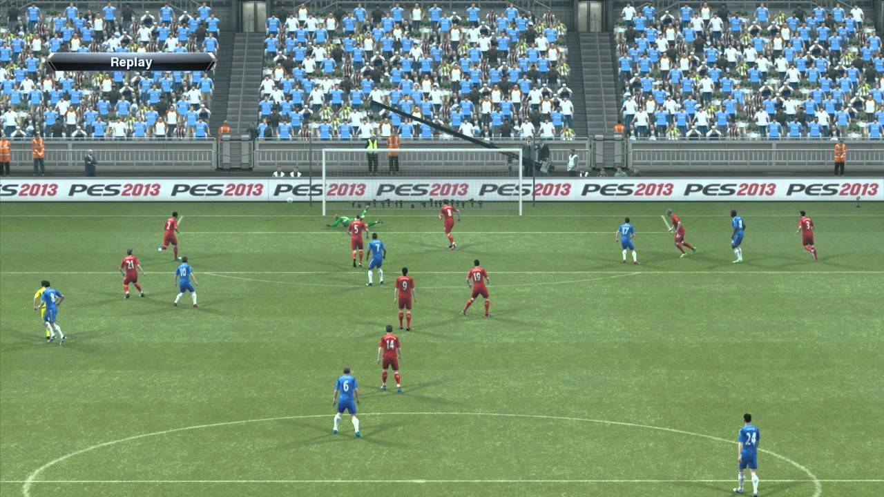 PES 2013 Demo - Chelsea vs Liverpool - 2-0 Gameplay (HD 720p)