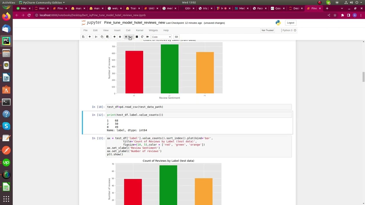 Finetuning Hugging Face's DistilBERT for Sentiment Analysis in Python | for Queries: +91-9872993883