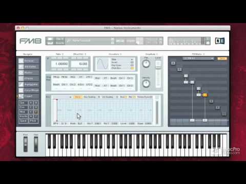 Native Instruments 210: FM8: FM Synthesis and Sound Design - 16 Creating Rhythmic Patterns