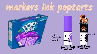 do you want markers ink poptarts? well you are getting it today!!!