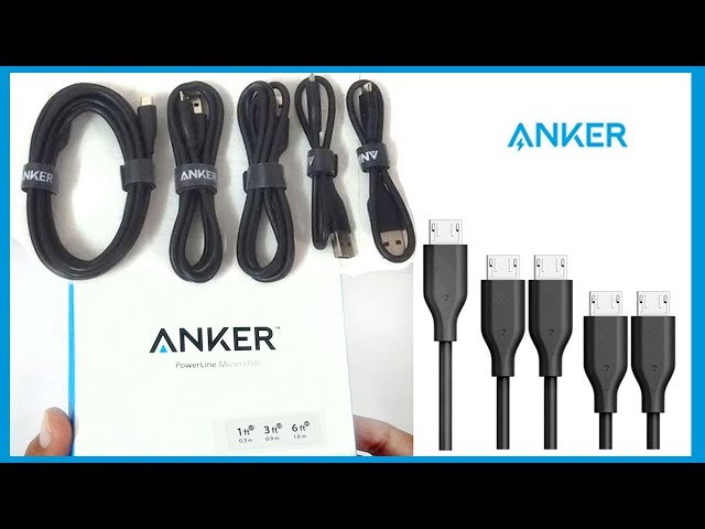 Anker PowerLine Micro USB Charging Cable- The King of all Charging Cables.