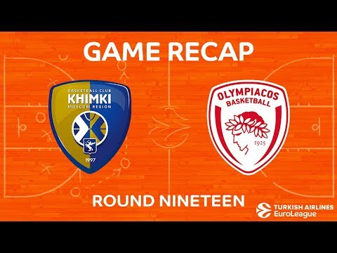 Highlights: Khimki Moscow region - Olympiacos Piraeus