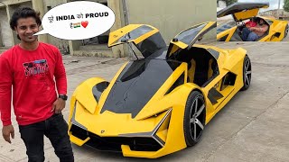 WORLD के पहले इंसान जिन्होंने LAMBORGHINI TERZO घर पे बनादी😱❤️ - 15 Lakhs @TannaDhaval