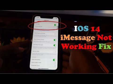 iMessage not Working on IOS 14