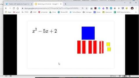 How I created animated gifs of Algebra tiles