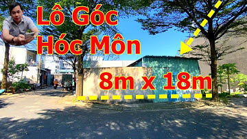 Lô đất Góc Xuân Thới Đông Hóc Môn 8m x 18m Giảm Giá.