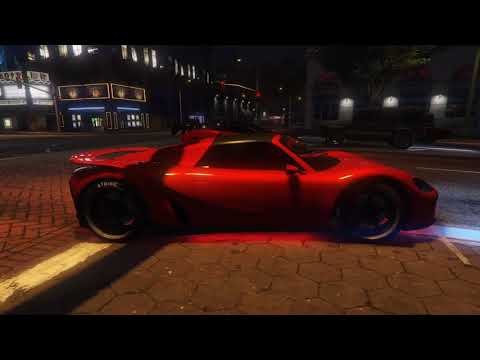 Видео: GTA Online racing at night in Los Santos...?