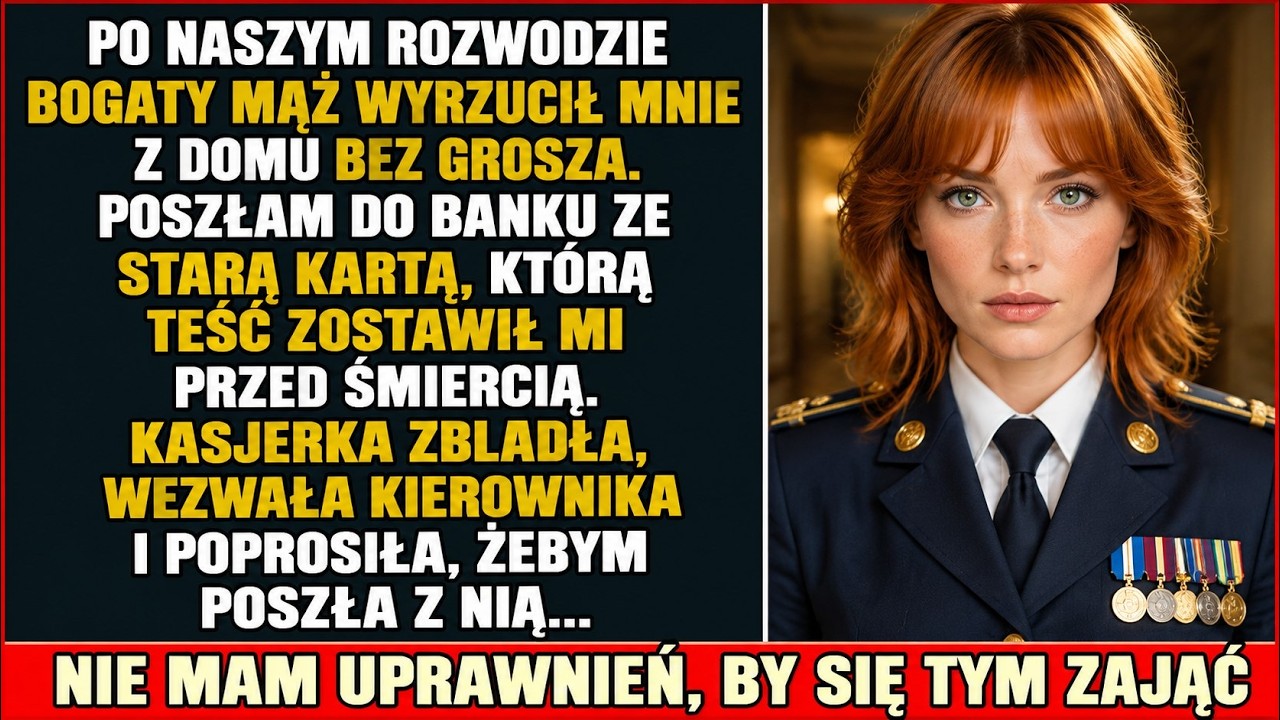 Kiedy kierownik banku zamknął drzwi gabinetu na klucz, wiedziałam, że to nie jest zwykła rozmowa. Na biurku leżała stara karta mojego teścia, a obok niej kartka: „dla Anny. Gdyby coś mi się...