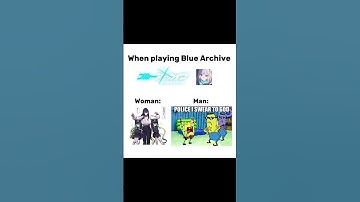 Every Time a Man Tries to Play Blue Archive #bluearchiveglobal #bluearchiveshorts #shorts
