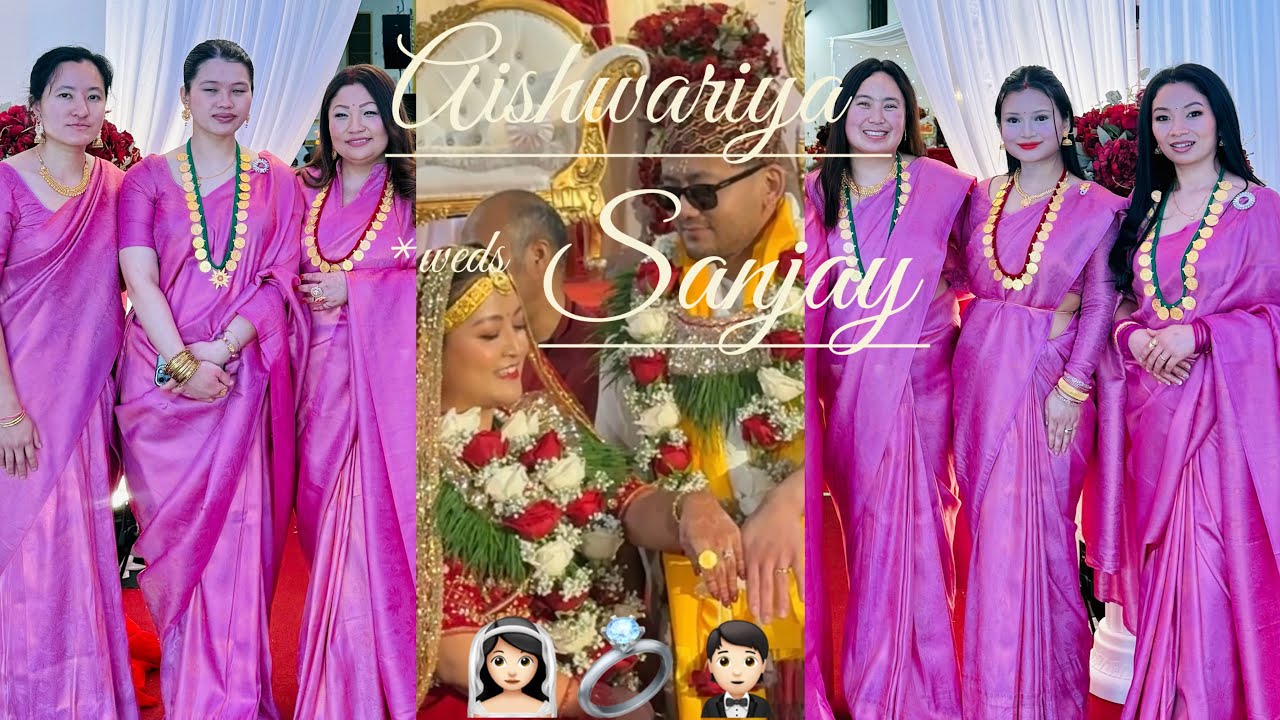 FROM MISS TO MRS.💍| AISHWARIYA & SANJAY WEDDING | BRIDESMAIDS IN PINK 💕| *UNFORGETTABLE MOMENTS*🥂